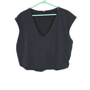 Athleta Transcend Crop Top in Black